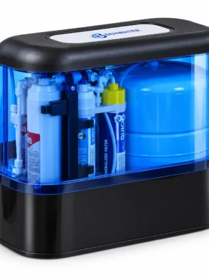 Filtre à eau à osmose inverse en 6 étapes BLEU + Robinet Gratuit