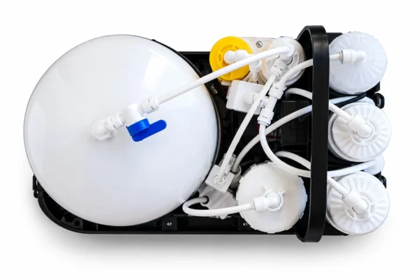Filtre à eau à osmose inverse en 6 étapes BLEU + Robinet Gratuit
